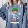 The Teacher Elf Christmas Family Matching Xmas Group For Men Women Comfort Colors Sweatshirt Blue Jean The Teacher Elf Christmas Family Matching Xmas Group For Men Women Comfort Colors Sweatshirt Blue Jean