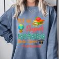 Teacher Not All Superheroes Wear Capes Teacher Squad Comfort Colors Sweatshirt Blue Jean