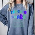 Teacher Shark Don't Stress Do Your Best Forget The Rest Comfort Colors Sweatshirt Blue Jean Teacher Shark Don't Stress Do Your Best Forget The Rest Comfort Colors Sweatshirt Blue Jean