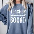 Teacher Squad Shirt Men Women Teacher Team Comfort Colors Sweatshirt Blue Jean Teacher Squad Shirt Men Women Teacher Team Comfort Colors Sweatshirt Blue Jean