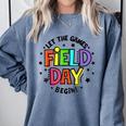 Teacher Student Field Day Let The Games Begin Field Day Comfort Colors Sweatshirt Blue Jean Teacher Student Field Day Let The Games Begin Field Day Comfort Colors Sweatshirt Blue Jean