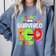 My Teacher Survived 100 Days Of Me 100 Days Of School Comfort Colors Sweatshirt Blue Jean My Teacher Survived 100 Days Of Me 100 Days Of School Comfort Colors Sweatshirt Blue Jean