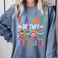 Teacher Of Tiny Superheroes Comfort Colors Sweatshirt Blue Jean Teacher Of Tiny Superheroes Comfort Colors Sweatshirt Blue Jean