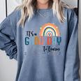 Teacher Of Visually Impaired Braille A Good Day To Learn Comfort Colors Sweatshirt Blue Jean Teacher Of Visually Impaired Braille A Good Day To Learn Comfort Colors Sweatshirt Blue Jean