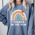 Teacher Of The Year Best Teacher Ever Men Women Comfort Colors Sweatshirt Blue Jean Teacher Of The Year Best Teacher Ever Men Women Comfort Colors Sweatshirt Blue Jean
