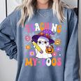 Teaching My Boos Teacher Ghost Teach Halloween Teacher Comfort Colors Sweatshirt Blue Jean Teaching My Boos Teacher Ghost Teach Halloween Teacher Comfort Colors Sweatshirt Blue Jean