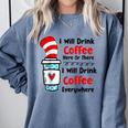 Teaching I Will Drink Coffee Here Or There Teacher Comfort Colors Sweatshirt Blue Jean Teaching I Will Drink Coffee Here Or There Teacher Comfort Colors Sweatshirt Blue Jean