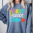 Team 1st Grade Crew Back To School 1st Grade Teacher Kids Comfort Colors Sweatshirt Blue Jean Team 1st Grade Crew Back To School 1st Grade Teacher Kids Comfort Colors Sweatshirt Blue Jean