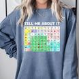 Tell Me About It Speech Language Pathology AAC Sped Teacher Comfort Colors Sweatshirt Blue Jean Tell Me About It Speech Language Pathology AAC Sped Teacher Comfort Colors Sweatshirt Blue Jean