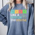 Think Like A Proton Stay Positive Science Teacher Comfort Colors Sweatshirt Blue Jean Think Like A Proton Stay Positive Science Teacher Comfort Colors Sweatshirt Blue Jean