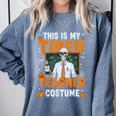 This Is My Tired Teacher Costume Halloween Costumes Comfort Colors Sweatshirt Blue Jean This Is My Tired Teacher Costume Halloween Costumes Comfort Colors Sweatshirt Blue Jean