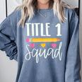 Title 1 Reading Teacher Shirt Comfort Colors Sweatshirt Blue Jean Title 1 Reading Teacher Shirt Comfort Colors Sweatshirt Blue Jean