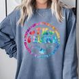 TK & Kinder Dream Team Transitional Kindergarten Teacher Comfort Colors Sweatshirt Blue Jean