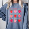 TK Is My Jam Transitional Kindergarten TK Teacher Strawberry Comfort Colors Sweatshirt Blue Jean TK Is My Jam Transitional Kindergarten TK Teacher Strawberry Comfort Colors Sweatshirt Blue Jean
