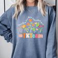 TK Team Appreciation Week Teacher Back To School Comfort Colors Sweatshirt Blue Jean TK Team Appreciation Week Teacher Back To School Comfort Colors Sweatshirt Blue Jean