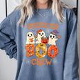 Toddler Boo Crew Halloween Costume For Teacher Kids Comfort Colors Sweatshirt Blue Jean Toddler Boo Crew Halloween Costume For Teacher Kids Comfort Colors Sweatshirt Blue Jean