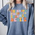 Twinning With My Teacher Bestie Twin Day Matching For Men Women Kids Comfort Colors Sweatshirt Blue Jean Twinning With My Teacher Bestie Twin Day Matching For Men Women Kids Comfort Colors Sweatshirt Blue Jean