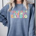 Walkie Calls Are My Cardio SPED Teacher Inclusion ABA Comfort Colors Sweatshirt Blue Jean Walkie Calls Are My Cardio SPED Teacher Inclusion ABA Comfort Colors Sweatshirt Blue Jean