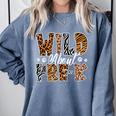 Wild About Pre-K Teacher Student First Day Of Kindergarten Comfort Colors Sweatshirt Blue Jean Wild About Pre-K Teacher Student First Day Of Kindergarten Comfort Colors Sweatshirt Blue Jean
