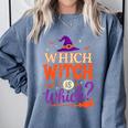 Which Witch Is Which Halloween For Women Men English Teacher Comfort Colors Sweatshirt Blue Jean Which Witch Is Which Halloween For Women Men English Teacher Comfort Colors Sweatshirt Blue Jean