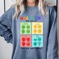 What Zone Are You In How Are You Feeling Teacher Comfort Colors Sweatshirt Blue Jean What Zone Are You In How Are You Feeling Teacher Comfort Colors Sweatshirt Blue Jean