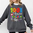 100 Days Of Living That 2nd Grade Life Boy Girl Teacher Comfort Colors Sweatshirt Pepper 100 Days Of Living That 2nd Grade Life Boy Girl Teacher Comfort Colors Sweatshirt Pepper