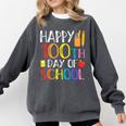 100 Days Of School Teacher And Student Comfort Colors Sweatshirt Pepper