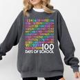 100th Day Of School Teacher Kids 100 Days Math Numbers Comfort Colors Sweatshirt Pepper 100th Day Of School Teacher Kids 100 Days Math Numbers Comfort Colors Sweatshirt Pepper