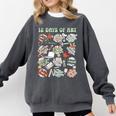 12 Days Of Art Teacher Christmas Artists Painter Educational Comfort Colors Sweatshirt Pepper