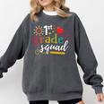 1st First Grade Squad Student Teacher Back To School Comfort Colors Sweatshirt Pepper 1st First Grade Squad Student Teacher Back To School Comfort Colors Sweatshirt Pepper