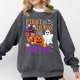 1st Grade Boo Crew Teacher Student Halloween Costume Comfort Colors Sweatshirt Pepper 1st Grade Boo Crew Teacher Student Halloween Costume Comfort Colors Sweatshirt Pepper