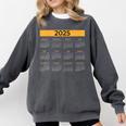 2025 Calendar For Planners Teachers Offices Months Comfort Colors Sweatshirt Pepper 2025 Calendar For Planners Teachers Offices Months Comfort Colors Sweatshirt Pepper