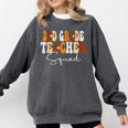 2nd Grade Teacher Squad Cute Women Groovy Fall Autumn Lovers Comfort Colors Sweatshirt Pepper 2nd Grade Teacher Squad Cute Women Groovy Fall Autumn Lovers Comfort Colors Sweatshirt Pepper