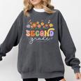 2nd Second Grade Teacher Wildflower Back To School Floral Comfort Colors Sweatshirt Pepper 2nd Second Grade Teacher Wildflower Back To School Floral Comfort Colors Sweatshirt Pepper