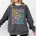 5th Grade Typography Team Fifth Grade Teacher Back To School Comfort Colors Sweatshirt Pepper 5th Grade Typography Team Fifth Grade Teacher Back To School Comfort Colors Sweatshirt Pepper