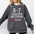 67 Don't Say 6-7 Again Teacher Shirt 67 Sarcastic Meme Comfort Colors Sweatshirt Pepper 67 Don't Say 6-7 Again Teacher Shirt 67 Sarcastic Meme Comfort Colors Sweatshirt Pepper