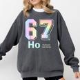 67 Ho Holmium Science Teacher Elements Table Six Seven Meme Comfort Colors Sweatshirt Pepper