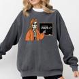 67 Math Teacher Skeleton Halloween Root 4489 Messy Bun Women Comfort Colors Sweatshirt Pepper 67 Math Teacher Skeleton Halloween Root 4489 Messy Bun Women Comfort Colors Sweatshirt Pepper