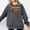67 Meme Math Teacher 6 7 Halloween Square Root 4489 Comfort Colors Sweatshirt Pepper