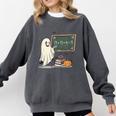 67 Teacher Halloween Ghost Six Seven Meme Math Joke Comfort Colors Sweatshirt Pepper 67 Teacher Halloween Ghost Six Seven Meme Math Joke Comfort Colors Sweatshirt Pepper