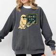 67 Teacher Halloween Skeleton Ghost Six Seven Meme Math Comfort Colors Sweatshirt Pepper