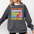 AAC Awareness AAC Teacher It's Not A Screen It's My Voice Men Women Comfort Colors Sweatshirt Pepper AAC Awareness AAC Teacher It's Not A Screen It's My Voice Men Women Comfort Colors Sweatshirt Pepper