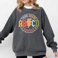 ABCD 3rd Grade Rocks Pencil Lightning Teachers Rock Boys Comfort Colors Sweatshirt Pepper ABCD 3rd Grade Rocks Pencil Lightning Teachers Rock Boys Comfort Colors Sweatshirt Pepper