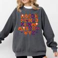 ABCs Learning Kindergarten Teacher Halloween Alphabet Comfort Colors Sweatshirt Pepper ABCs Learning Kindergarten Teacher Halloween Alphabet Comfort Colors Sweatshirt Pepper