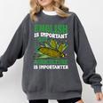 AG Teacher English Is Important But Agriculture Teacher Comfort Colors Sweatshirt Pepper AG Teacher English Is Important But Agriculture Teacher Comfort Colors Sweatshirt Pepper