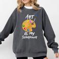 Art Is My Superpower Drawing Art Teacher Artists Comfort Colors Sweatshirt Pepper Art Is My Superpower Drawing Art Teacher Artists Comfort Colors Sweatshirt Pepper