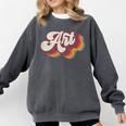 Art Teacher Back To School Comfort Colors Sweatshirt Pepper Art Teacher Back To School Comfort Colors Sweatshirt Pepper