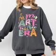 In My Art Teacher Era Teaching Future Artist Back To School Comfort Colors Sweatshirt Pepper