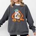 Art Teacher Painting Brushes Retro Pumpkin Ghost Artist Comfort Colors Sweatshirt Pepper Art Teacher Painting Brushes Retro Pumpkin Ghost Artist Comfort Colors Sweatshirt Pepper