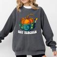 Art Teacher Pumpkin Halloween Night Men Women Comfort Colors Sweatshirt Pepper Art Teacher Pumpkin Halloween Night Men Women Comfort Colors Sweatshirt Pepper